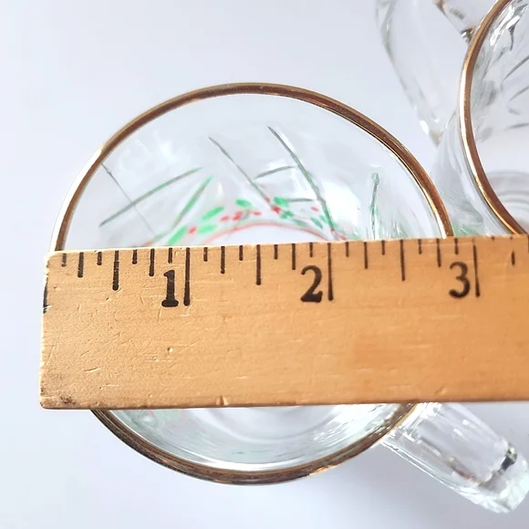 Set of (4) VTG. Arby's Christmas Footed Irish Mugs. - Picture 8 of 8